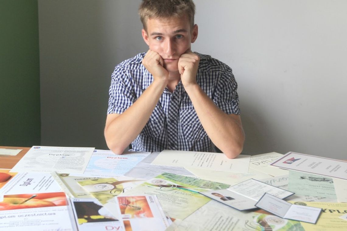Postawił na swoim. Będzie naukowcem Postawił na swoim. Będzie naukowcem