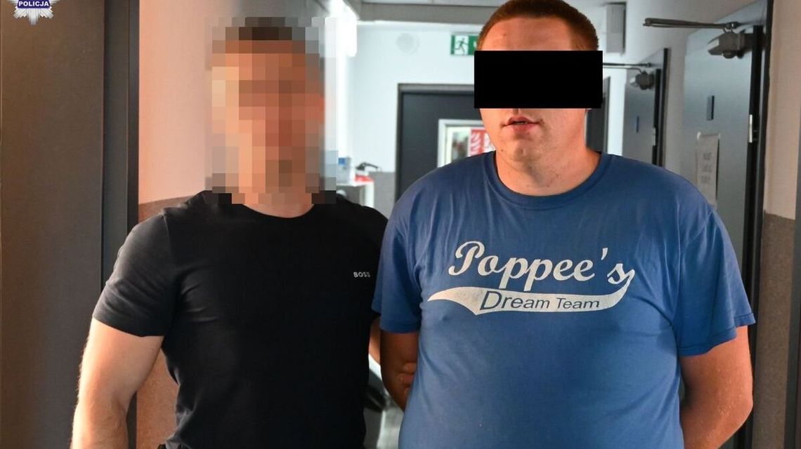 Poszukiwany listem gończym robił to w nocy na ulicy Poszukiwany listem gończym robił to w nocy na ulicy