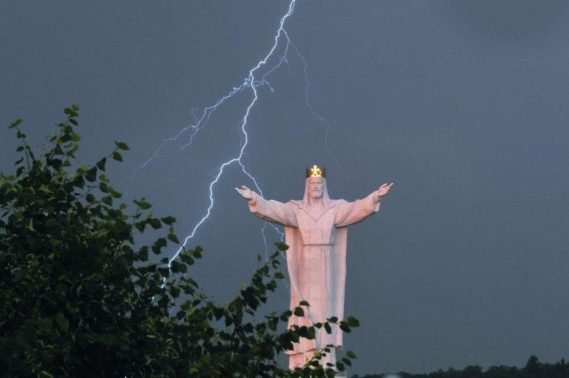 Potężne grzmoty i pioruny nad Lubuskiem (zdjęcia)
