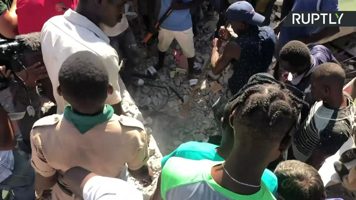 Potężne trzęsienie ziemi na Haiti. Wielu zabitych i rannych