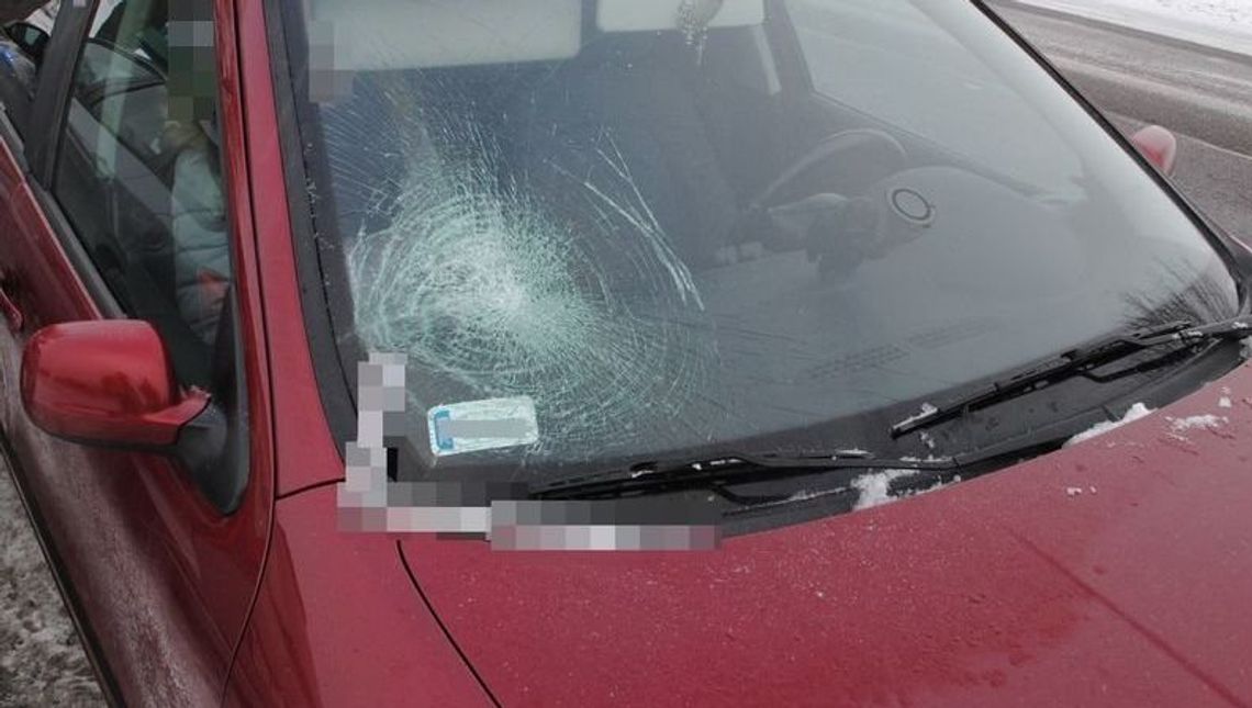 Potrącenie pieszej na DK 17: Znajoma zatrzymała się po drugiej stronie jezdni. Kobieta wyszła na ulicę