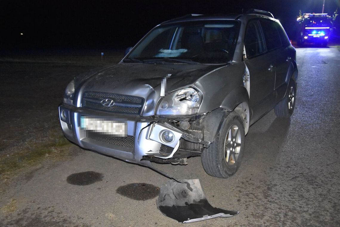 Potrącił dwoje pieszych. 67-latek miał 1,5 promila