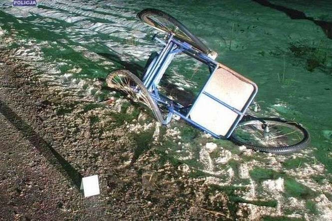 Potrącił mężczyznę na wózku inwalidzkim i uciekł. W chwili zatrzymania był pijany