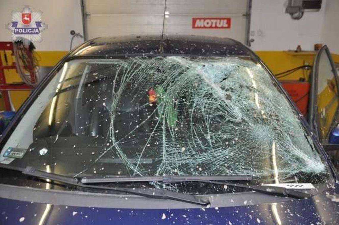 Potrącił rowerzystę i uciekł. Był pijany