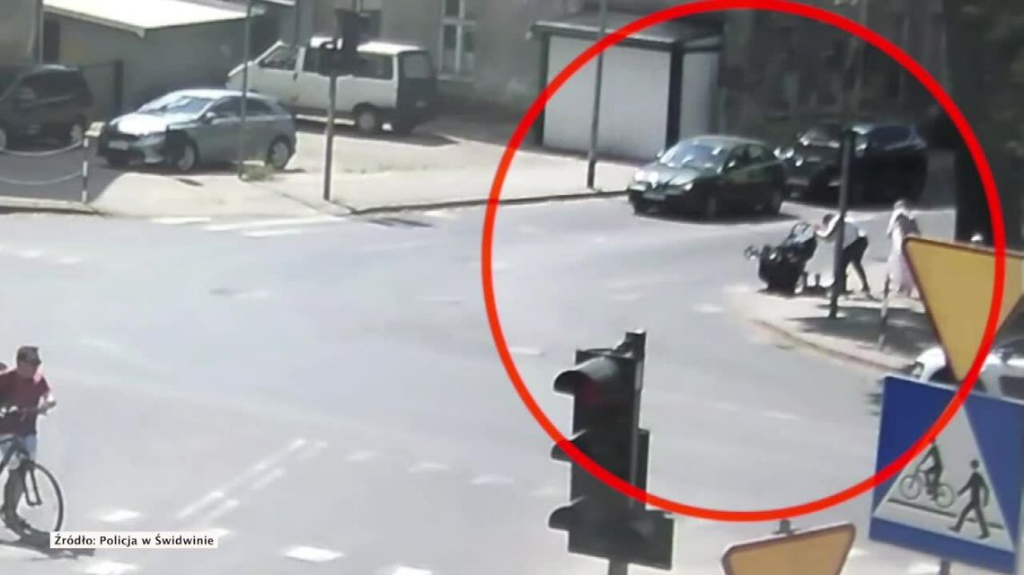 Potrącił wózek z bliźniakami. "Zapytał, czy wszystko w porządku i odjechał"