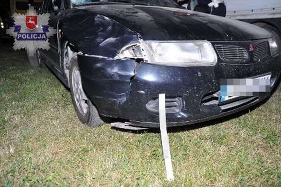 Potrąciła pieszego i odjechała. Policjanci ją znaleźli, miała prawie promil