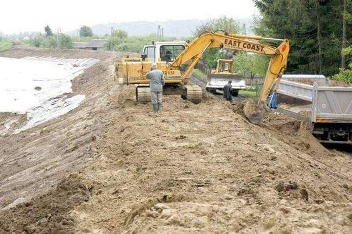 Potrzeba 20 mln zł na budowę wałów. Jest pozwolenie, ale nie ma pieniędzy