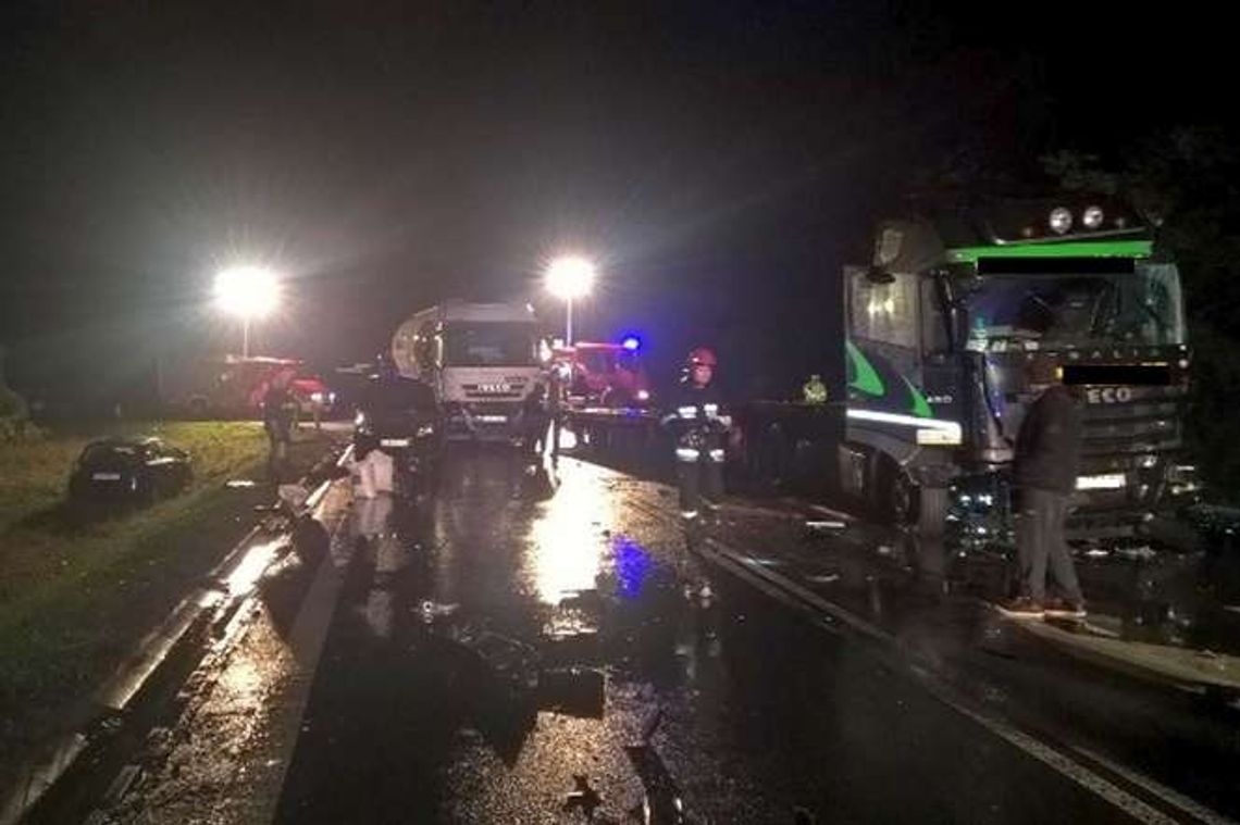 Poważny wypadek na obwodnicy Lubartowa [zdjęcia]