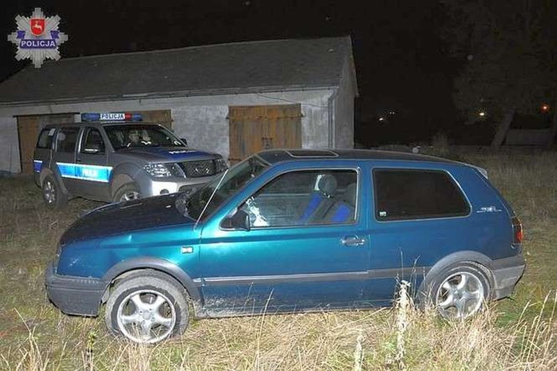 Powrót z baru skończył się pechowo. Kierowca ledwo stał na nogach