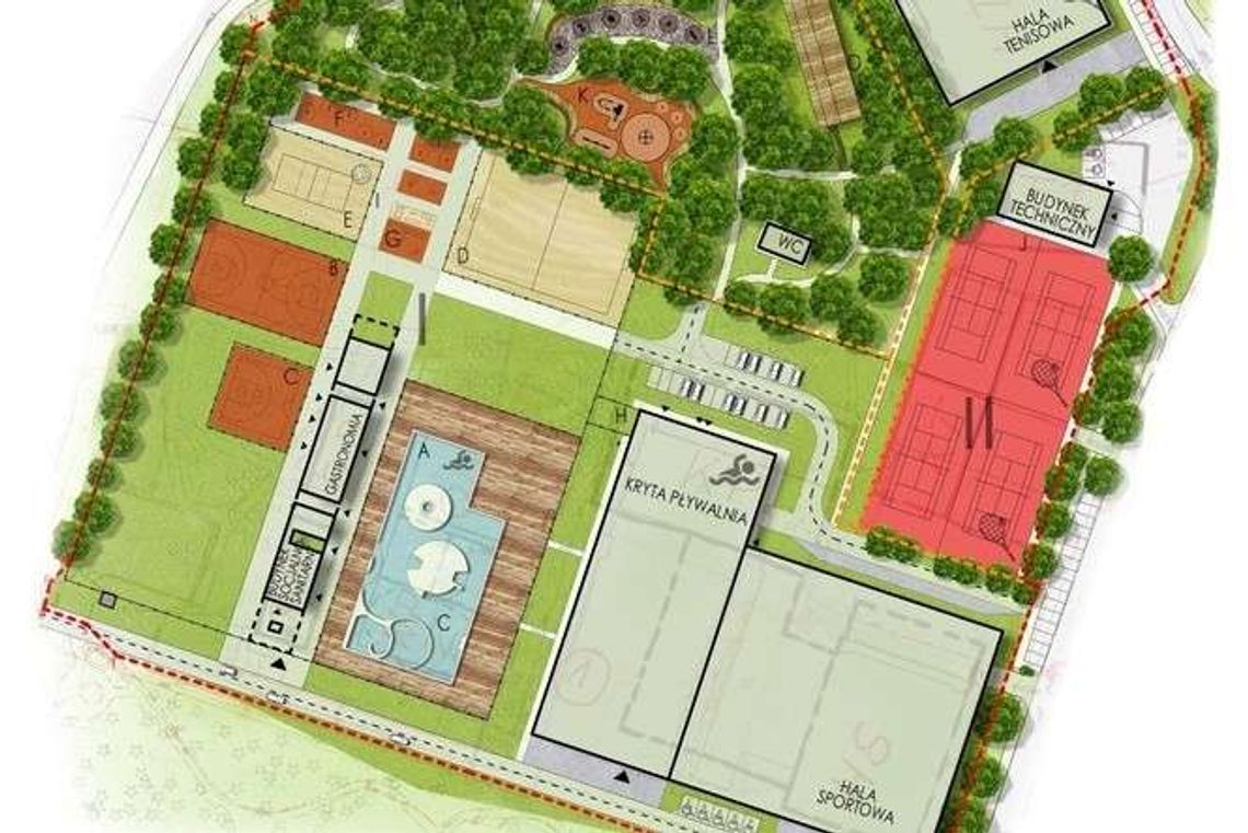 Powstanie konkurencja dla Słonecznego Wrotkowa. Będą baseny i boiska