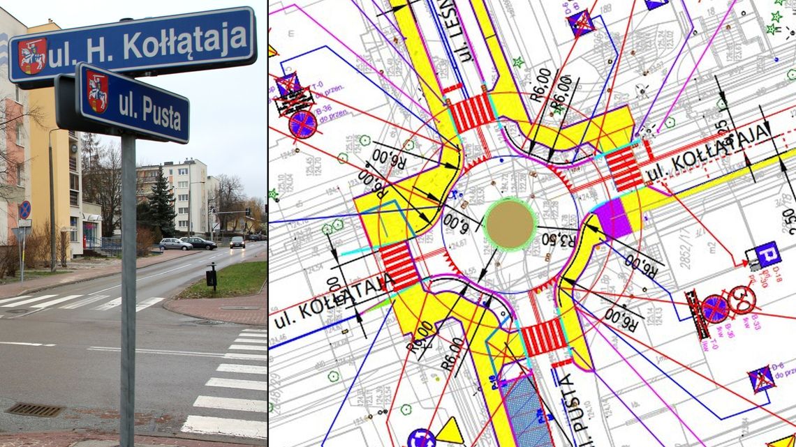 Powstanie nowe rondo. Takie rozwiązanie poparli kierowcy Powstanie nowe rondo. Takie rozwiązanie poparli kierowcy