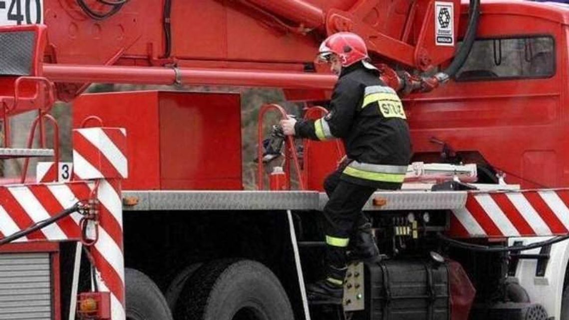 Pożar bloku w Świdniku: Kilkadziesiąt tysięcy złotych strat