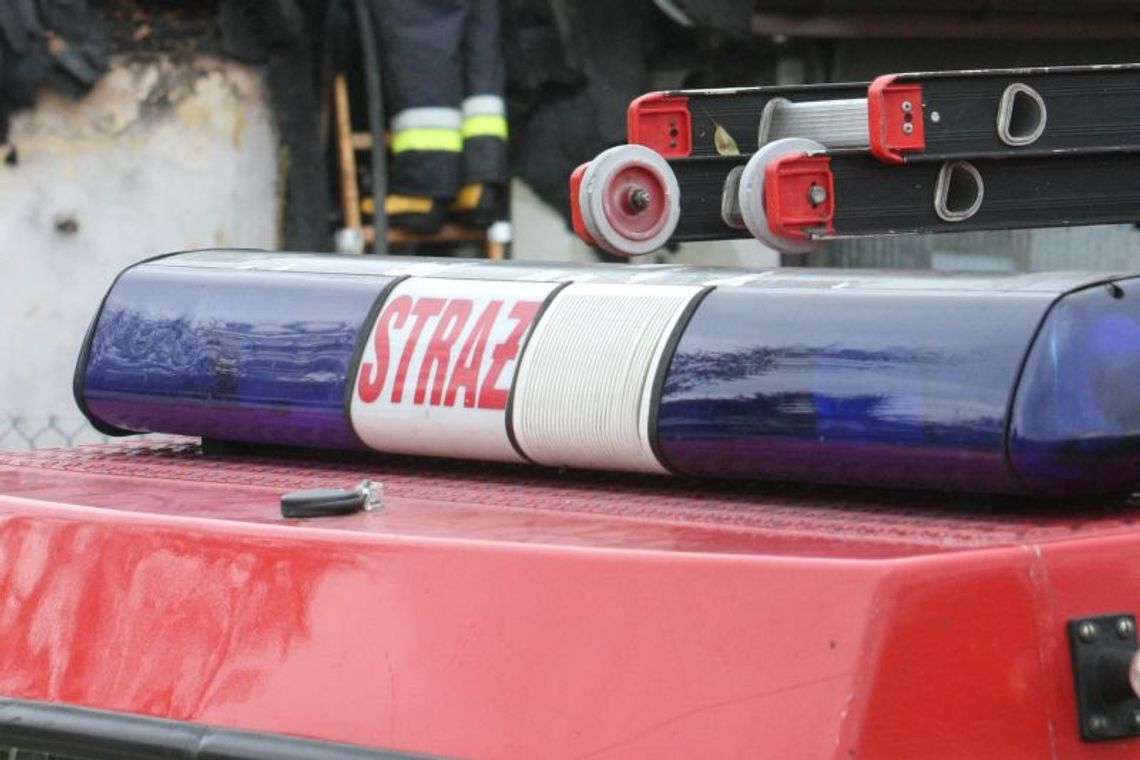 Pożar budynku w Chełmie. Nie żyje mężczyzna Pożar budynku w Chełmie. Nie żyje mężczyzna