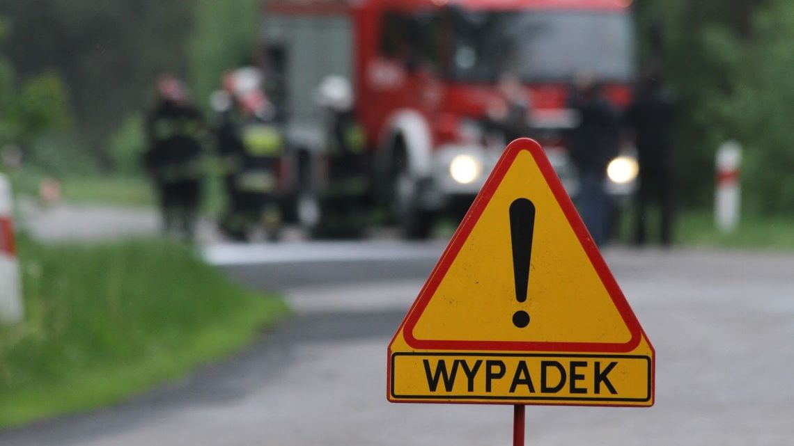 Pożar ciężarówki na S12 w Wólce Nowdworskiej