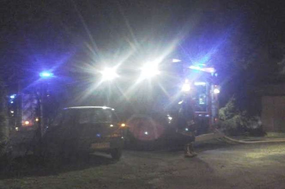 Pożar domu w Milejowie Pożar domu w Milejowie