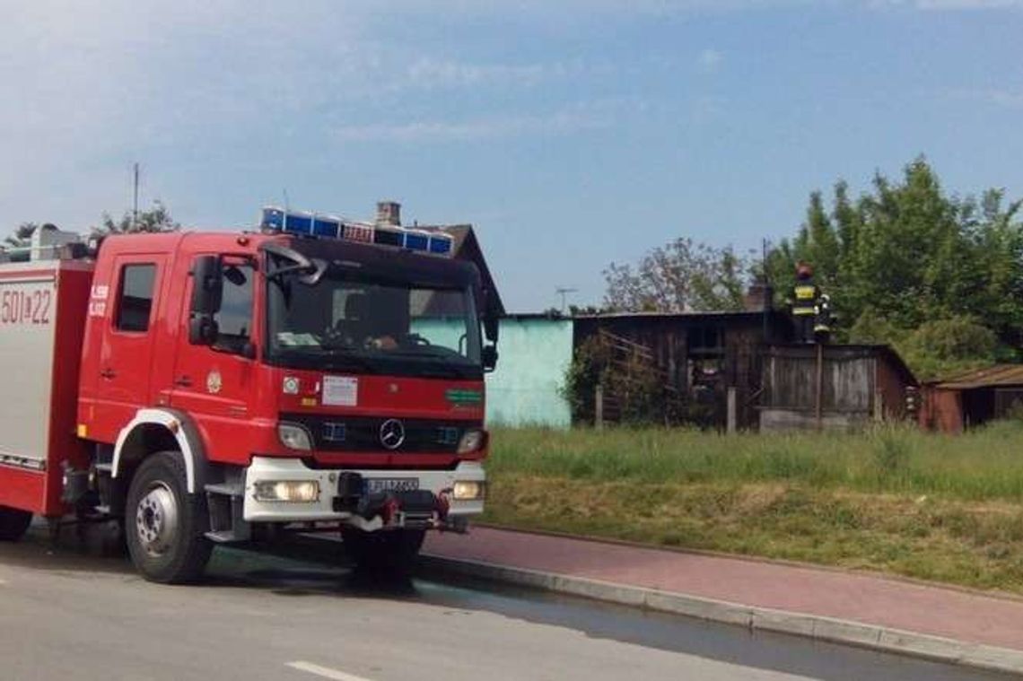 Pożar domu w Puławach. Pan Jerzy stracił wszystko co miał