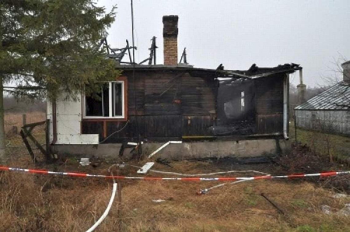 Pożar domu w Terespolu. Dwie osoby nie żyją