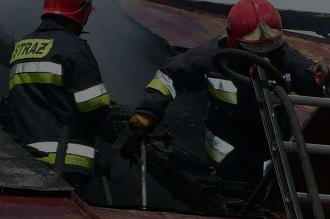 Pożar domu we Wronowie