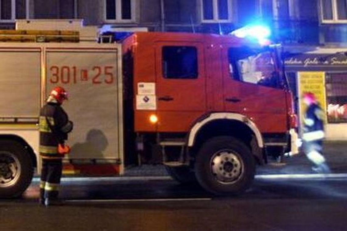 Pożar kamienicy przy ul. Piaskowej Pożar kamienicy przy ul. Piaskowej