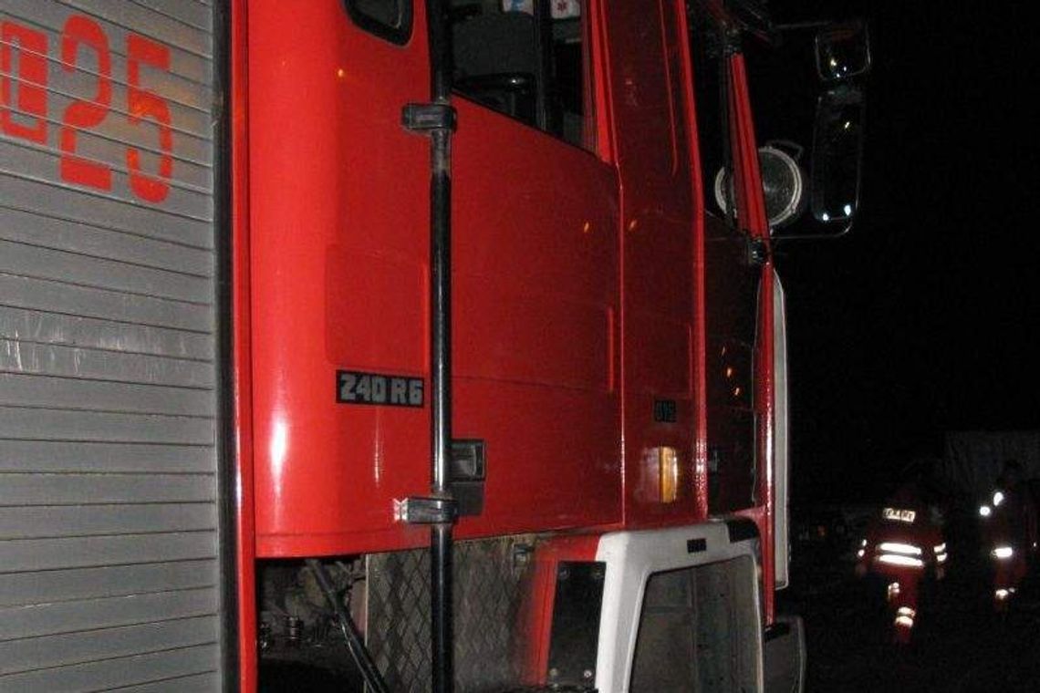 Pożar obory: Udało się uratować świnie z ognia