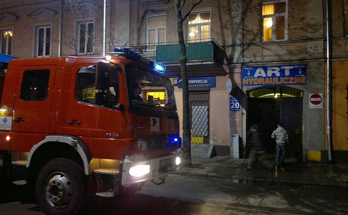 Pożar przy ul. 1 Maja, jedna osoba nie żyje Pożar przy ul. 1 Maja, jedna osoba nie żyje