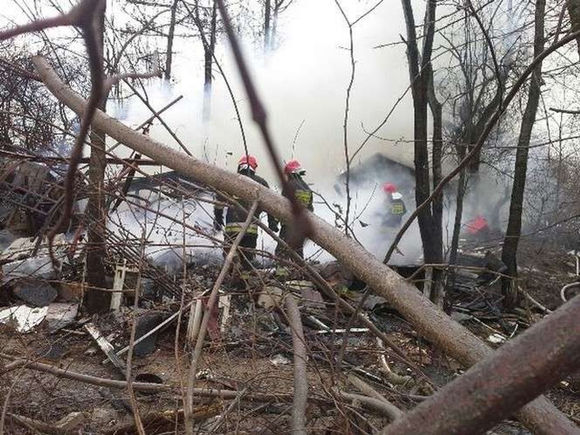 Pożar przy ul. Modrej. Strażacy znaleźli ciało mężczyzny