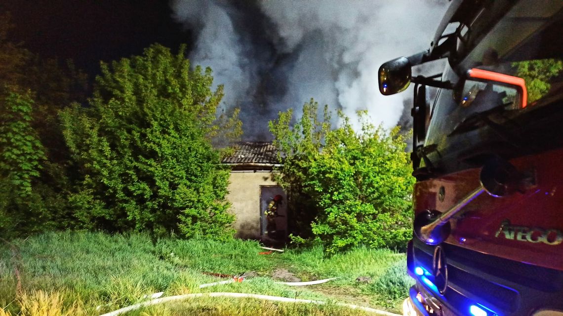 Pożar pustostanu. Jest ofiara śmiertelna