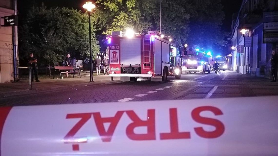 Pożar pustostanu w Lublinie. Nikt nie został ranny [zdjęcia]