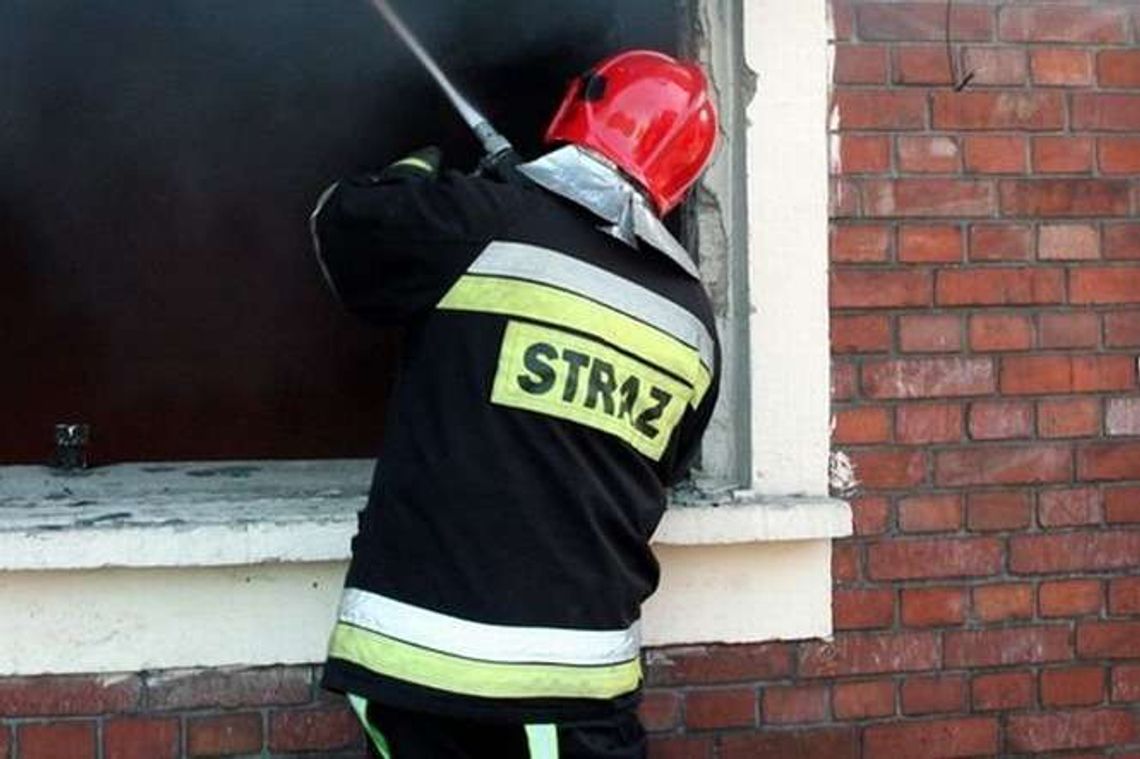 Pożar w Bełżycach. Nie żyje mężczyzna