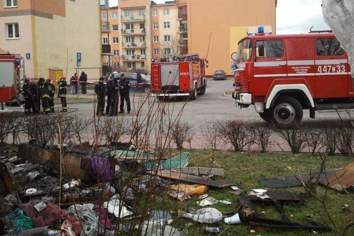 Pożar w bloku w Kraśniku. Ewakuowali mieszkańców