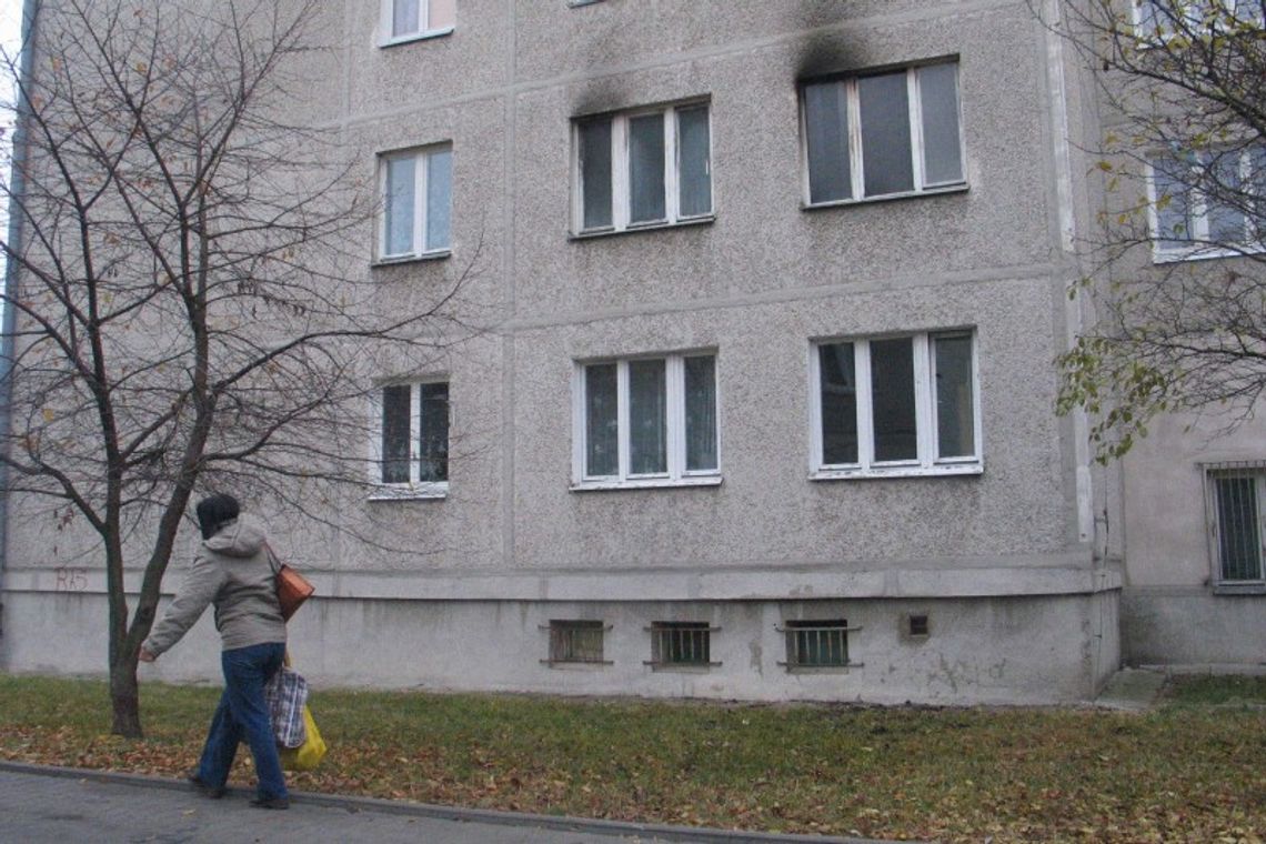 Pożar w Chełmie. \"W mieszkaniu były hałasy i pijackie burdy\"