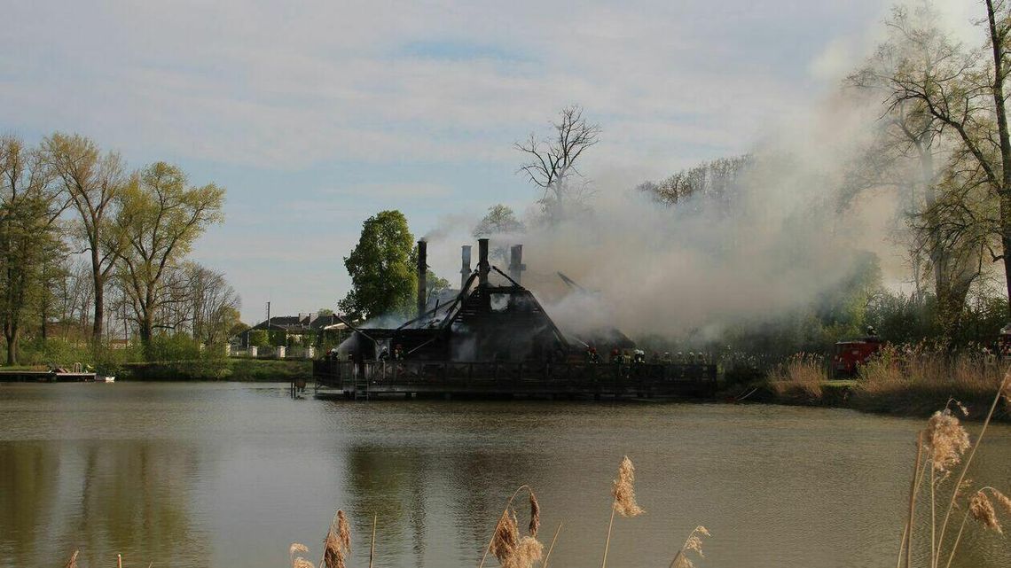 Pożar w Droblinie. Straty oszacowano na milion złotych