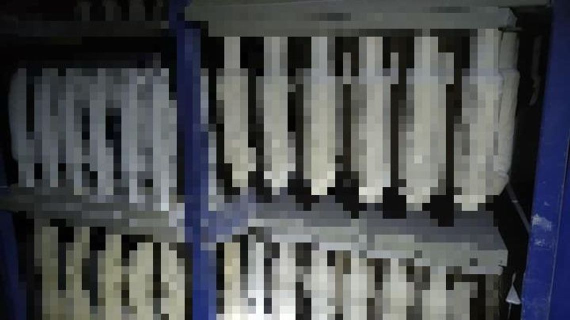 Pożar w fabryce wibratorów [zdjęcia]