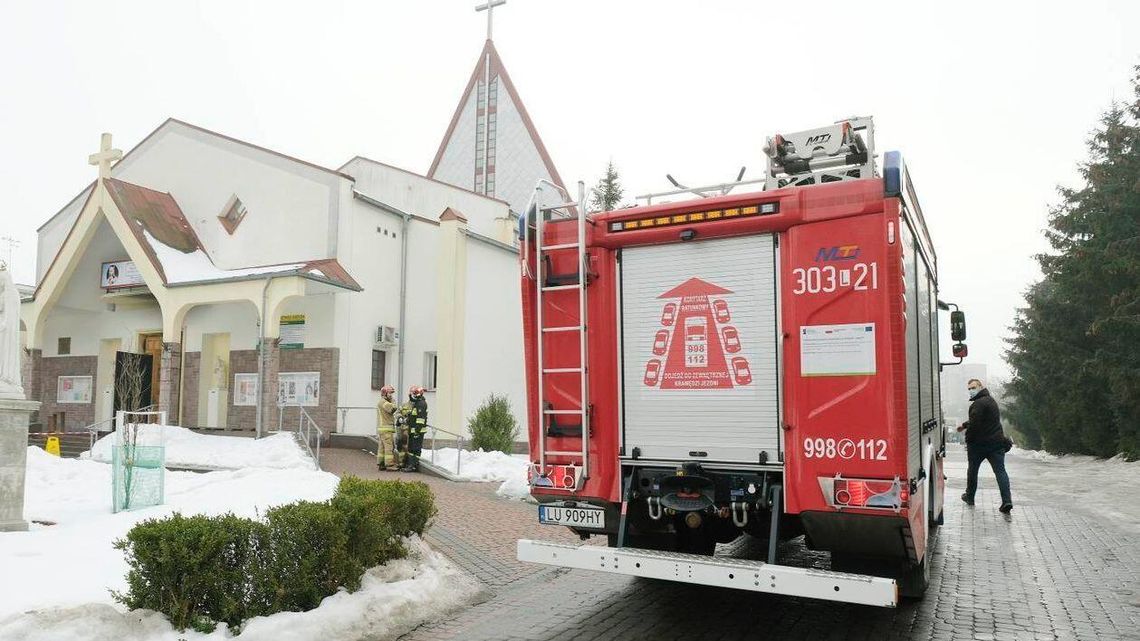 Pożar w kościele w Lublinie. Policja poszukuje podpalacza