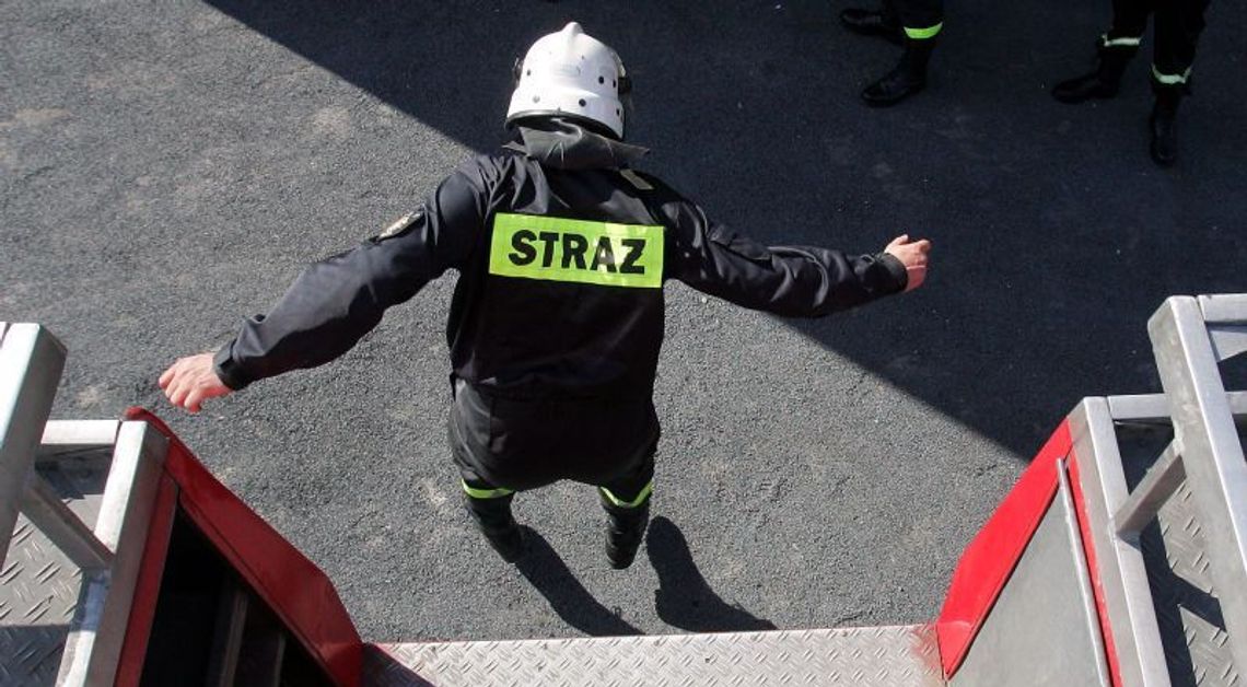 Pożar w szpitalu w Puławach: Ogień wybuchł na remontowanym oddziale