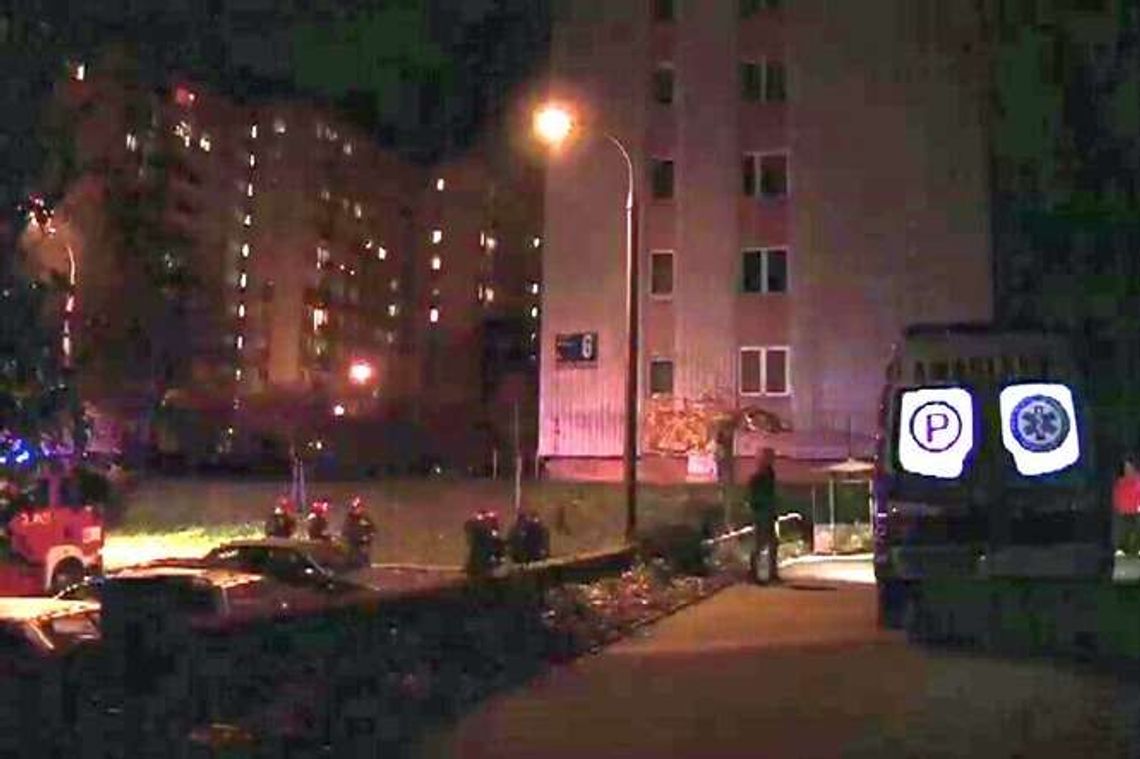 Pożar w wieżowcu w Lublinie. Dwie osoby zatruły się dymem