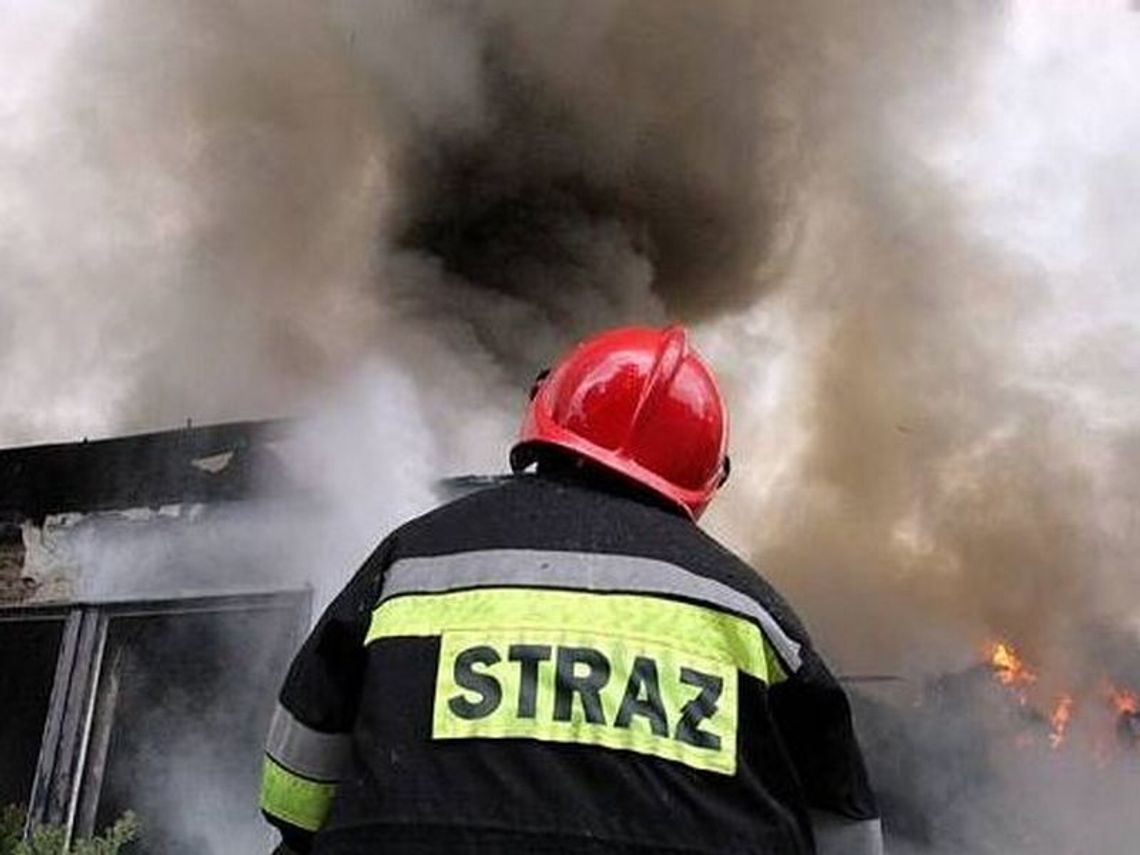 Pożar w Wilczance: Przez kilka godzin płonęła stodoła z sianem