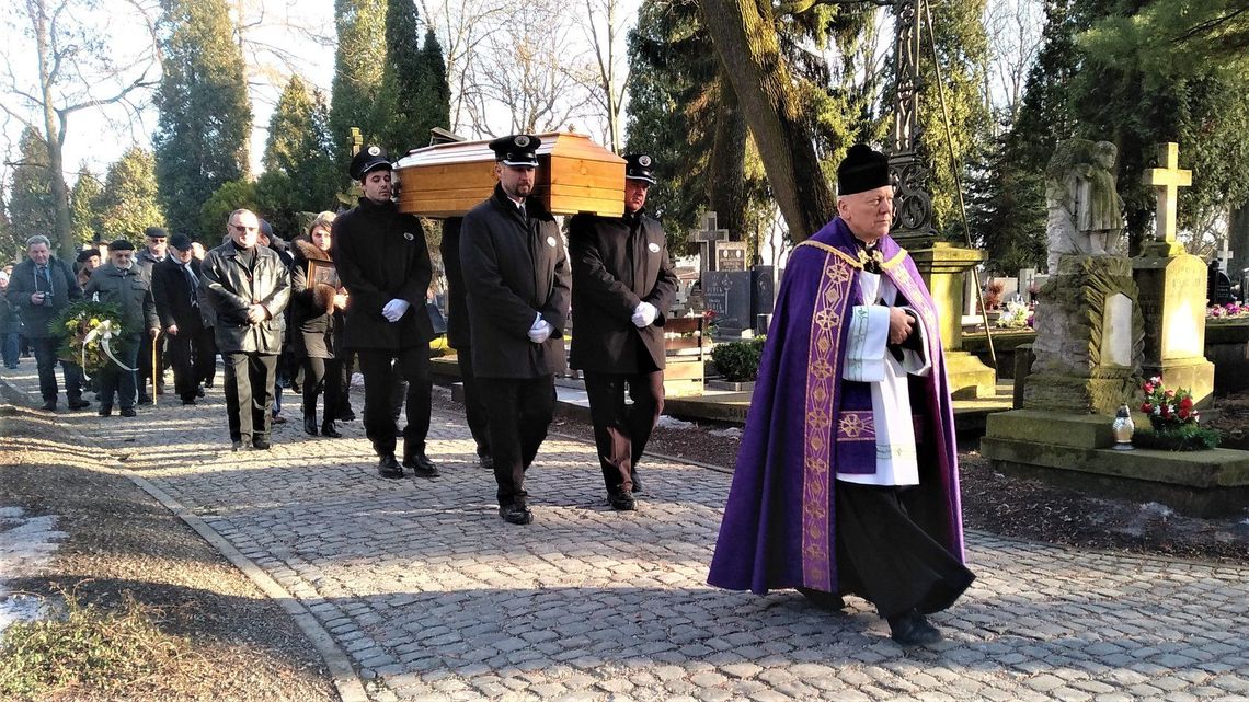 Pożegnanie Władysława Stefana Grzyba, klikona miejskiego