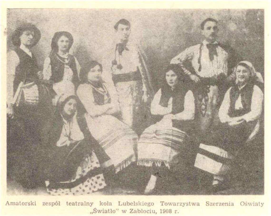 Poznaj historię swojego regionu. Teatralne geny w Markuszowie, Zabłociu i Bronicach Poznaj historię swojego regionu. Teatralne geny w Markuszowie, Zabłociu i Bronicach