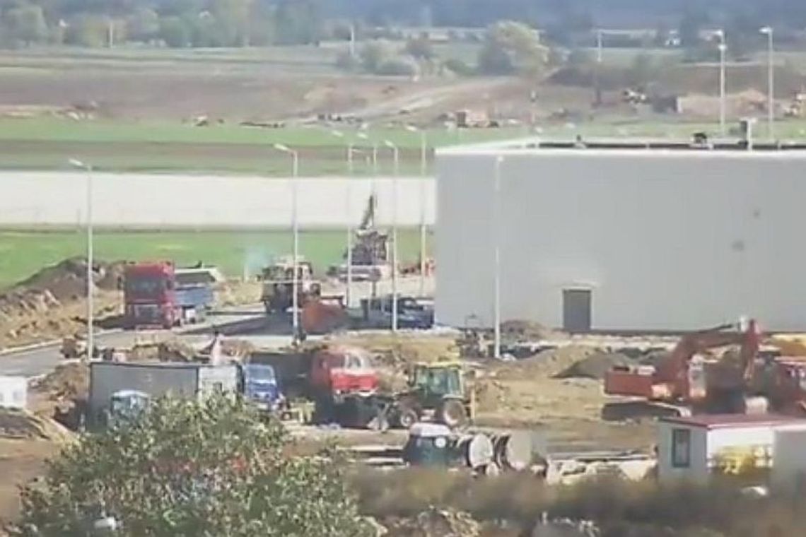Praca na lotnisku Lublin w przyspieszonym tempie (wideo)