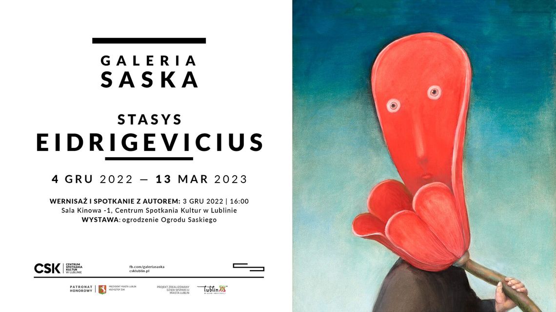 Prace Stasysa Eidrigeviciusa na ogrodzeniu Ogrodu Saskiego