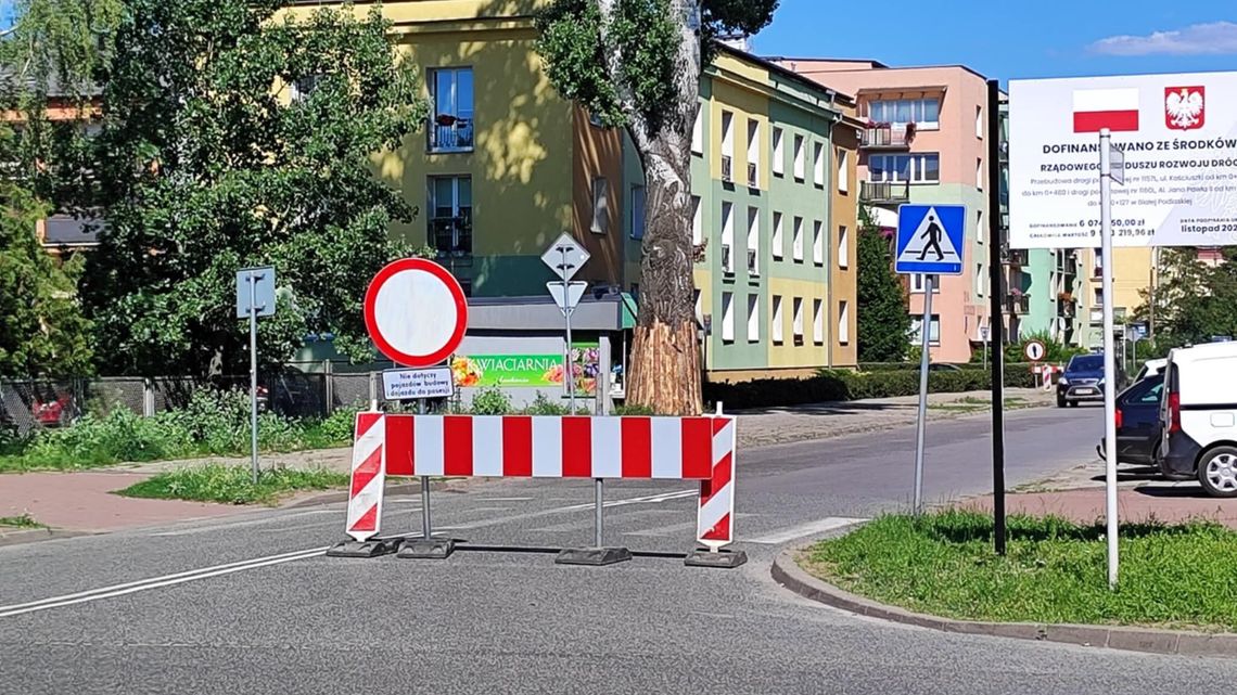 Prace trwają od roku. Finał na Kościuszki nie w lipcu 