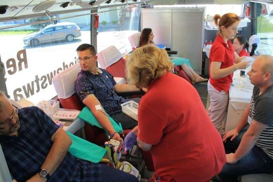 Pracownicy puławskich Azotów oddawali krew