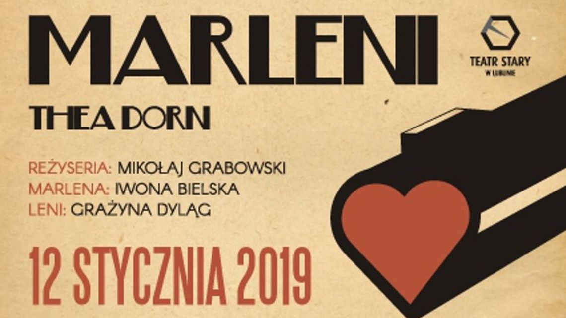Prapremiera polska spektaklu "Marleni" Teatru Starego Prapremiera polska spektaklu "Marleni" Teatru Starego