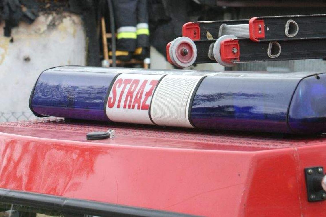 Prawiedniki: Zapalił się gaz z nieszczelnej butli. 50-latek poparzony