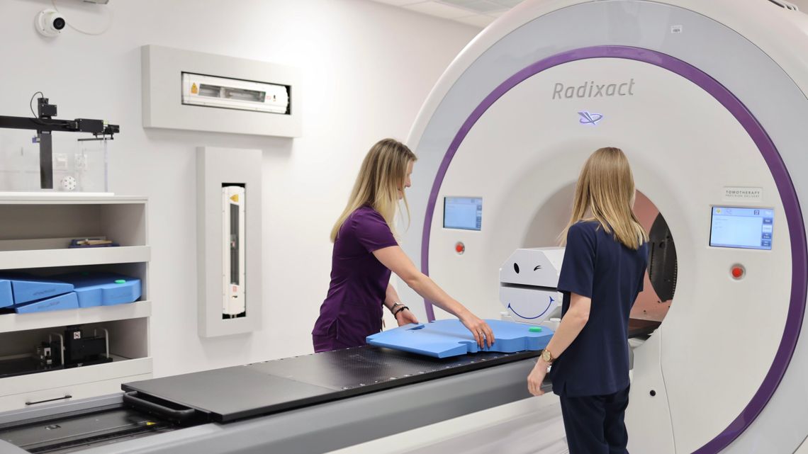 Precyzyjna radioterapia. Centrum onkologii doposażone Precyzyjna radioterapia. Centrum onkologii doposażone