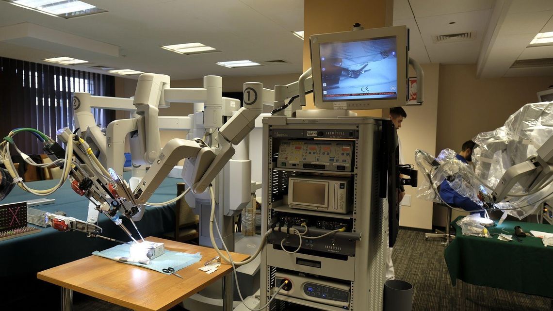 Precyzyjny jak robot da Vinci. Lekarze z bialskiego szpitala się szkolą