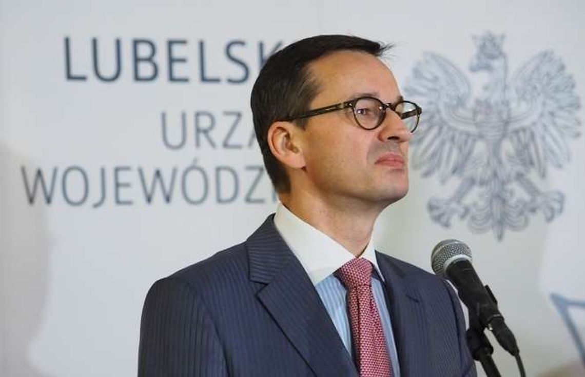 Premier Mateusz Morawiecki w niedzielę w woj. lubelskim [plan wizyty]