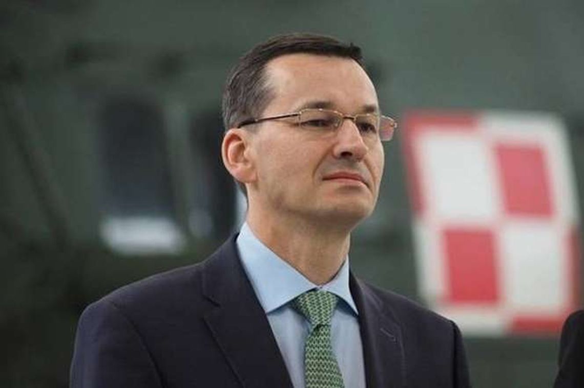 Premier Morawiecki na przysiędze "terytorialsów" we Włodawie Premier Morawiecki na przysiędze "terytorialsów" we Włodawie