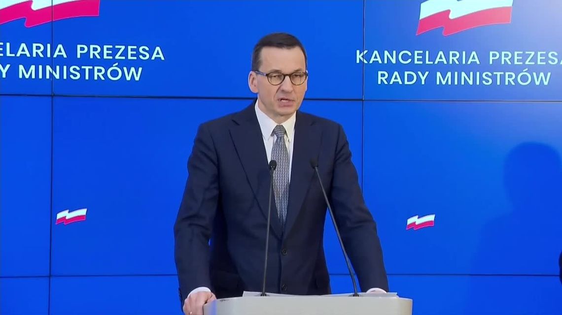 Premier Morawiecki: Podjęliśmy decyzję o odwołaniu wszystkich imprez masowych